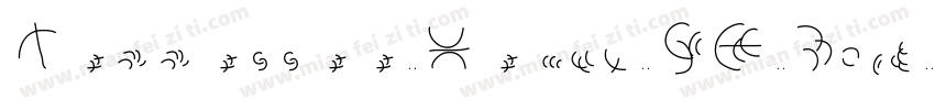 Tennessee Heavy SF Bold Italic字体转换
